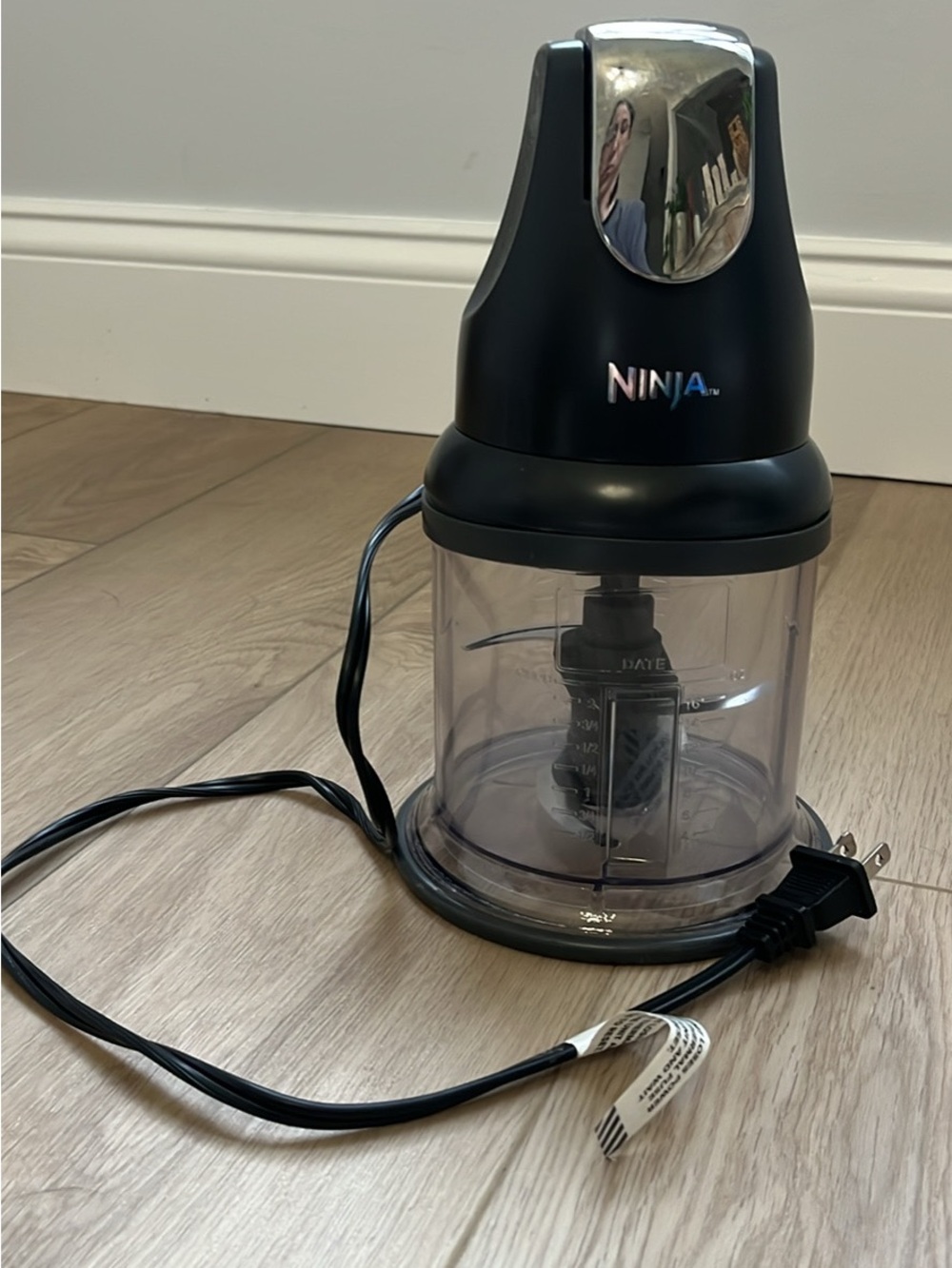 Ninja Electric Chopper - Black & Clear